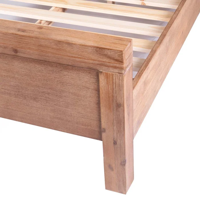 Cama 1 1/2 Plaza Madera-acacia Natural-beige Prince en Madera natural - Dormitorio, Uruguay | Divino, vista 4