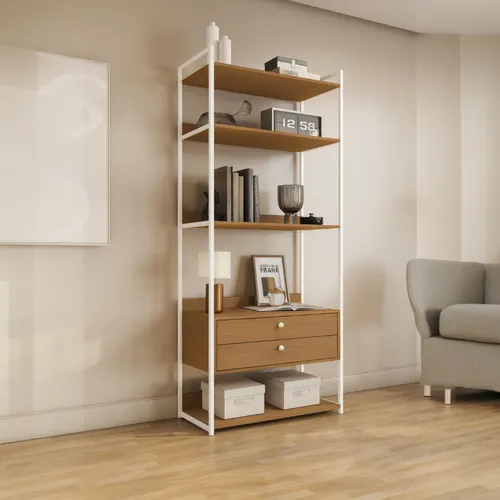 Closet Abierto Modular P49 - Linea Industrial - Roperos y placares, Uruguay | Balton