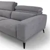 Sofá Keisy - Tela Microfibra - 3 cuerpos - Nikki 3 (Gris) en Gris - Sillones y sofás, Uruguay | NYR, vista 3 de 8