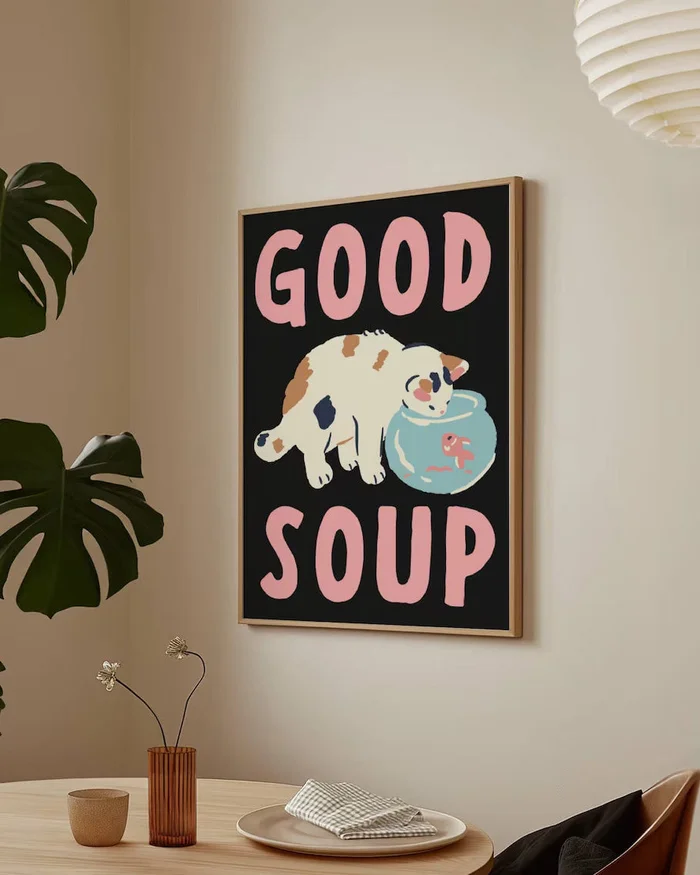 Cat - Good Soup - Láminas, Uruguay | La Cuadrería, vista 2