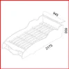 Cama infantil – Formula 1 - Dormitorio, Uruguay | Punto Unión, vista 4 de 5