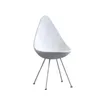 Silla De Comedor Pp-y-metal Blanco Drop en Blanco - Sillas, Uruguay | Divino, vista 2 de 2