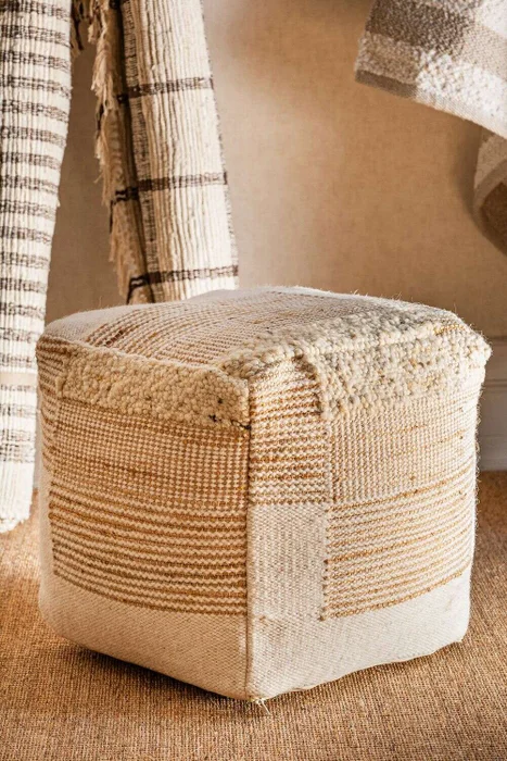 PUFF PATCH en Beige - Butacas, banquetas y puffs, Uruguay | La Iberica