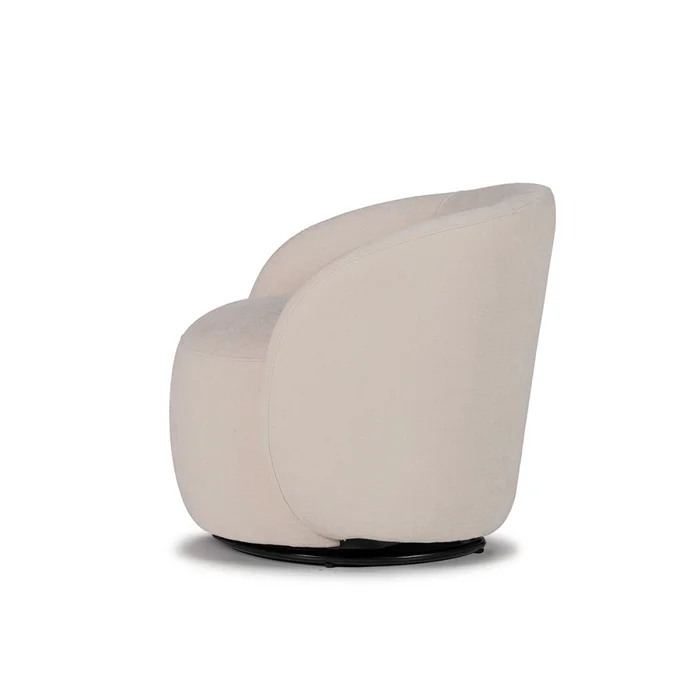 Butaca Sway Giratoria - Tela Microfibra - 110 (Crudo) en Beige - Butacas, banquetas y puffs, Uruguay | Nyr, vista 3