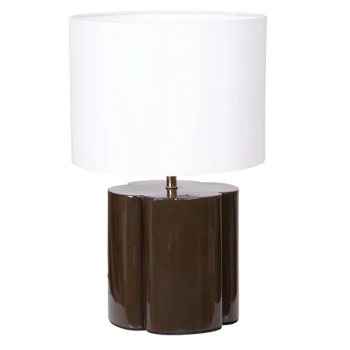 Lámpara De Mesa Hierro Negro 39254 en NEGRO/BLANCO - Lámparas de mesa, Uruguay | Divino