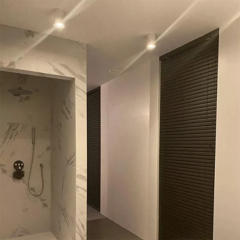 Luminaria de Techo Lux Livorno Downlight Blanco en Blanco - Lámparas colgantes, Uruguay | Serlux, vista 4