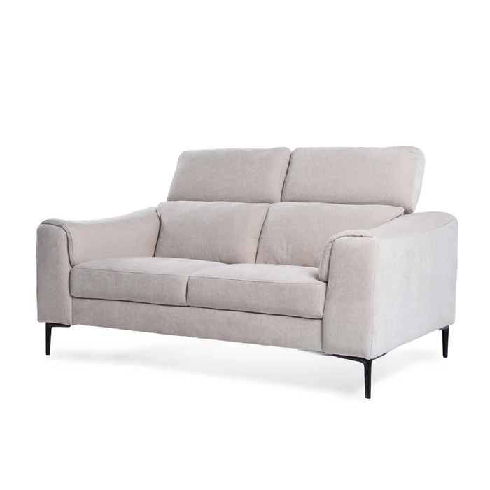 Sofá Hashtag - Tela Microfibra - 2 cuerpos - 6686-4 Beige en Beige - Sillones y sofás, Uruguay | NYR