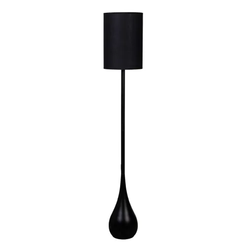 Lámpara De Pie Metal-y-tela Negro Xyf8073 en Negro - Lámparas de pie, Uruguay | Divino