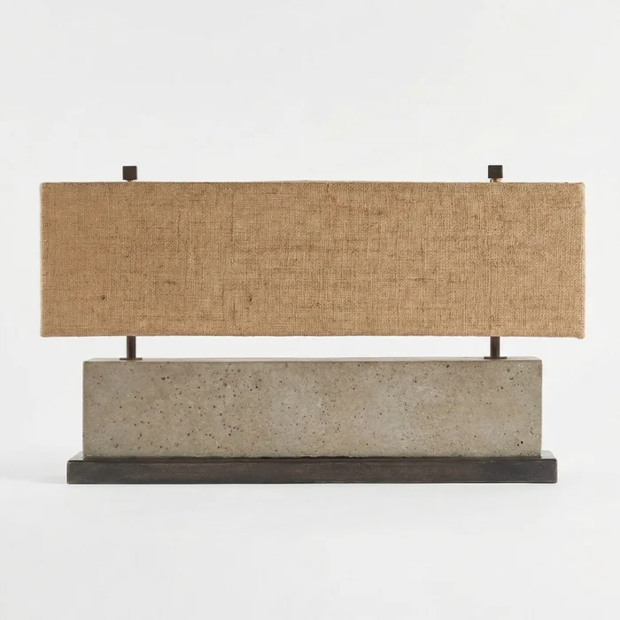 Lámpara de Mesa Horizon Concrete en Gris - Lámparas de mesa, Uruguay | La Perla