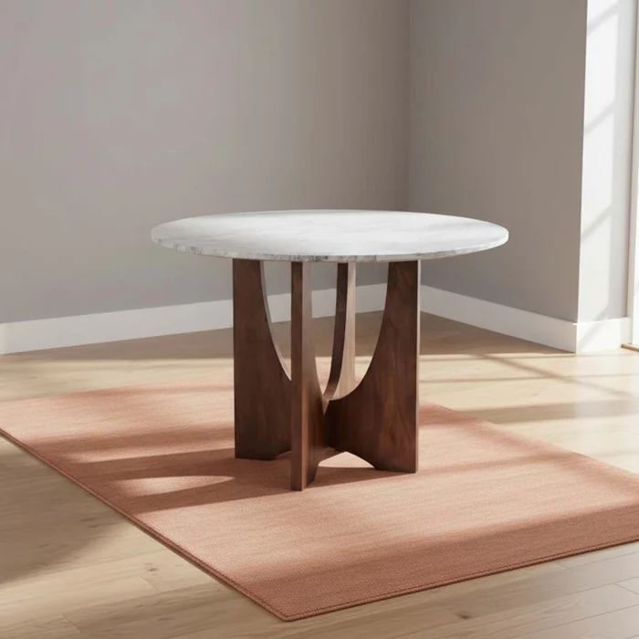 Mesa De Comedor Madera Marron Leona en Marrón - Mesas de comedor, Uruguay | Divino