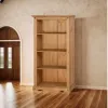 Biblioteca 3 Estantes Cera/Blanco LINEA CORONA MADERA - Living, Uruguay | Que Sal Muebleria, vista 4 de 4