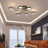Luminaria techo led 6 aros 60W negro - Lámparas colgantes, Uruguay | Decotech, vista 1 de 5