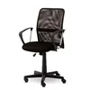 Silla Escritorio Mesh Base Metal Respaldo Bajo en Negro - Escritorios y sillas de escritorio, Uruguay | Albanés, vista 1 de 3