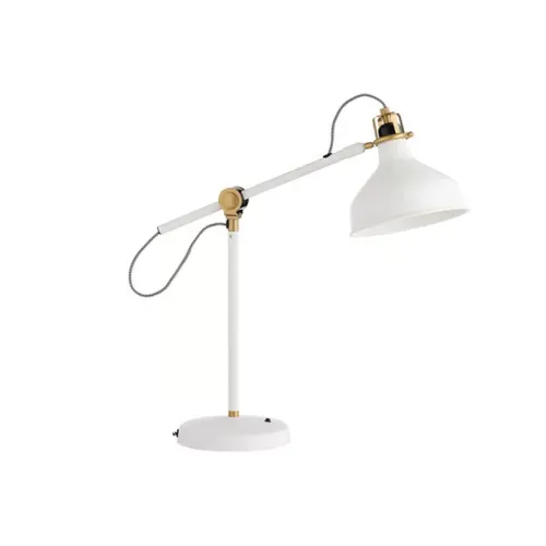Lámpara de Mesa Cartagena Blanco en Blanco - Lámparas de mesa, Uruguay | Serlux