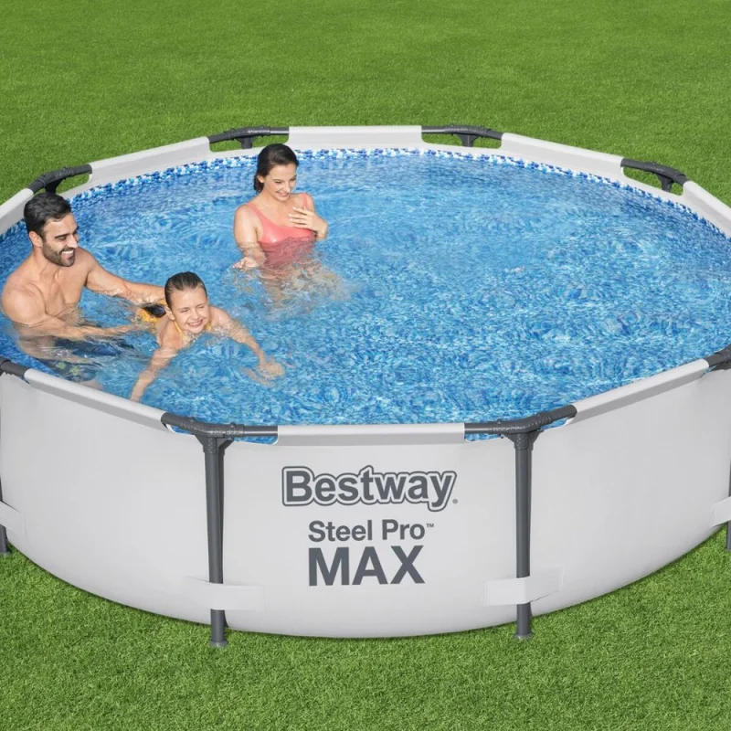 Piscina Bestway 9150L en Gris - Muebles para el exterior, Uruguay | La Cueva Muebles, vista 7