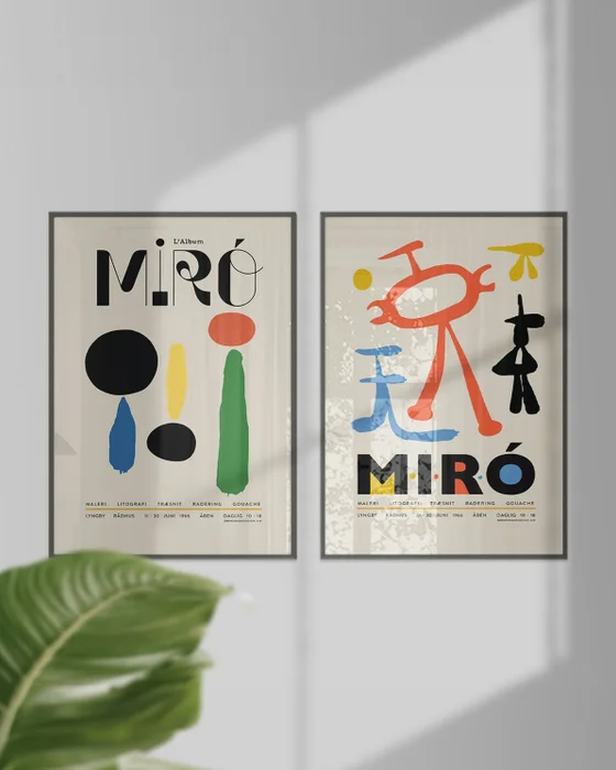 Joan Miró - Parler Seul en Multicolor - Láminas, Uruguay | La Cuadrería