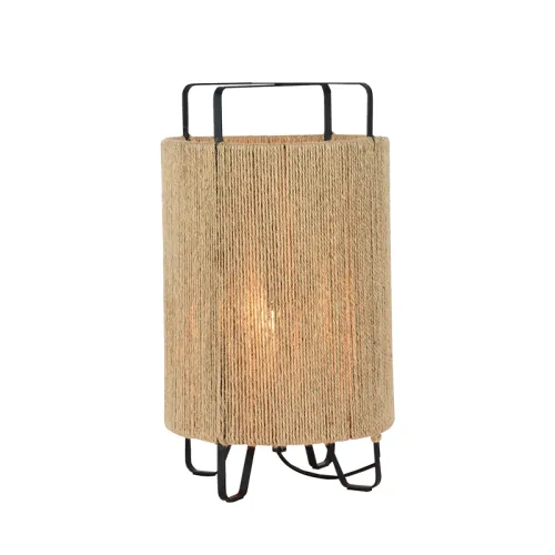 Lampara de Mesa Doroteo en Marrón - Lámparas de mesa, Uruguay | Serlux