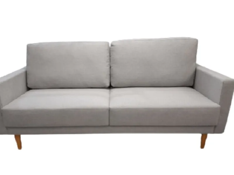 Sofá 2 cps BOOGIE en Tela - Beige Ceniza en Beige Ceniza - Sillones y sofás, Uruguay | Finkel