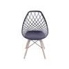 SILLA KAILA PP Y MADERA NEGRO en Negro - Sillas, Uruguay | Koz, vista 3 de 4