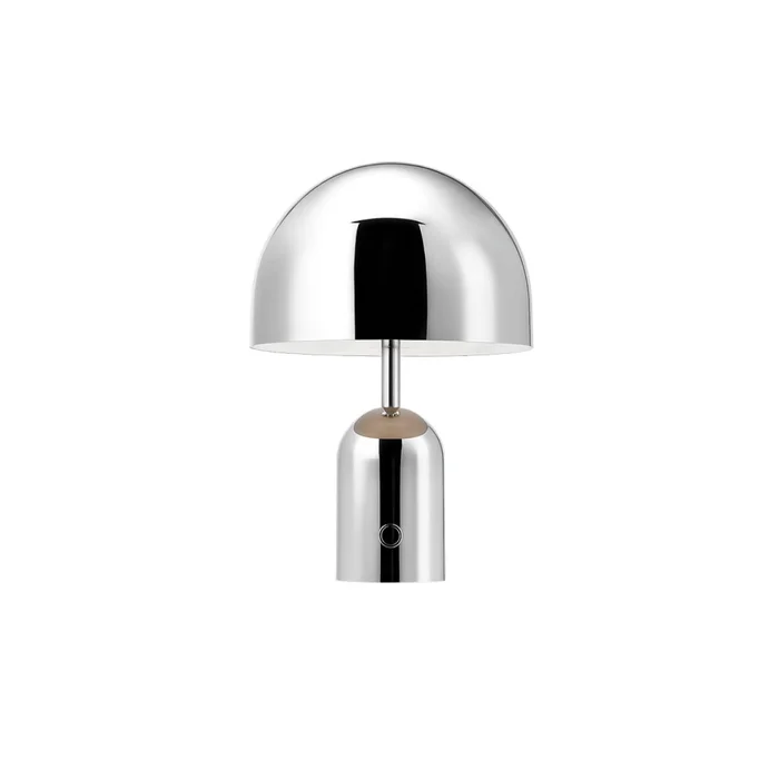 Luminaria de Mesa Bell - Silver en Plateado - Lámparas de mesa, Uruguay | Samic