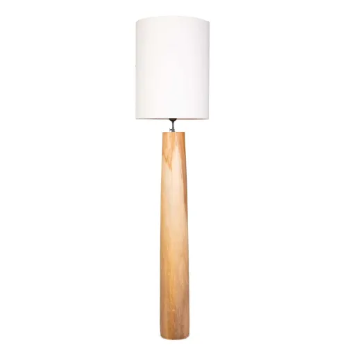Lámpara De Pie Isha Madera Natural-beige Natural en Madera natural - Lámparas de pie, Uruguay | Divino