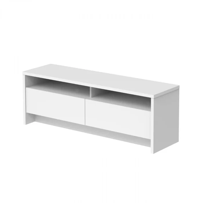 Rack de Tv 135 - Aspen - Blanco en Blanco - Muebles para TV, Uruguay | Rústico Hogar, vista 2