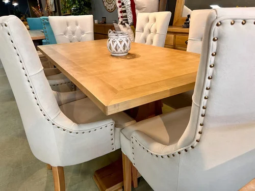 Juego De Comedor Madera Ozark Home 6 Sillas Cleo Mesa 180 Cm A Eleccion en A Eleccion - Mesas de comedor, Uruguay | Ozark Home, vista 7
