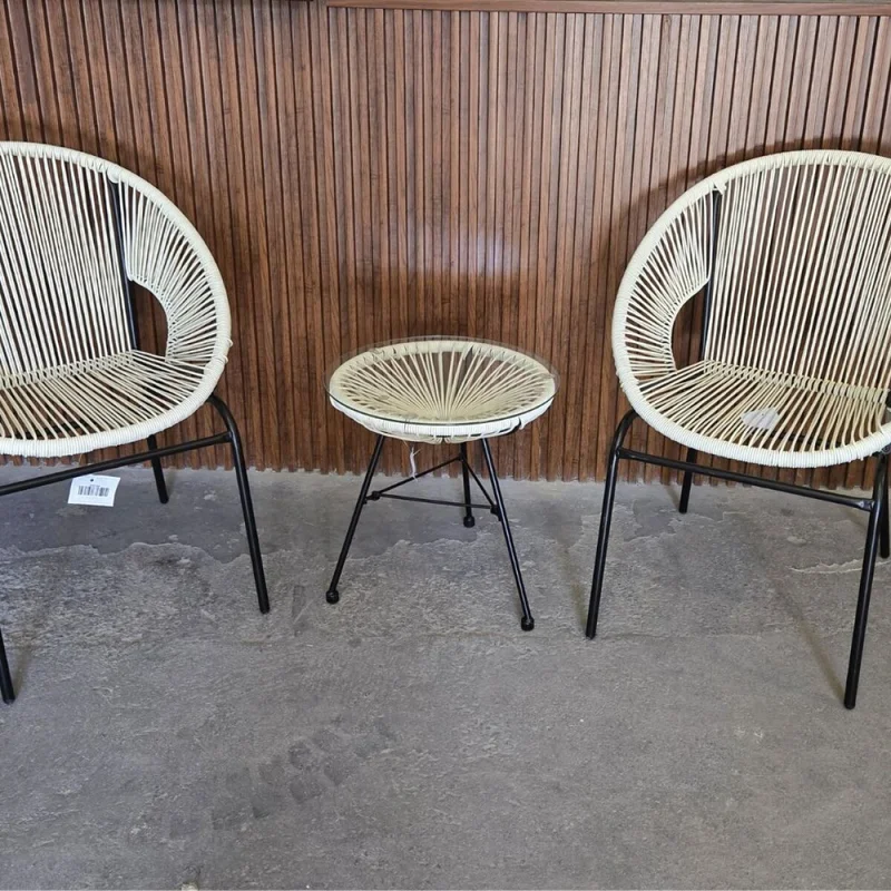 Juego de jardin Acapulco en Blanco - Muebles para el exterior, Uruguay | La Cueva Muebles, vista 6