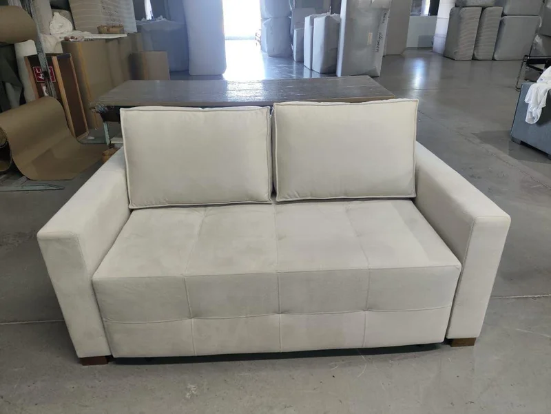 Sofá Cama Torres – Beige Easy Clean en Madera natural - Sillones y sofás, Uruguay | Berna Home, vista 9