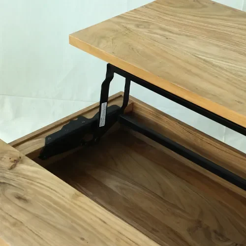 M58B Ratona Elevable 130x75x46 en Madera natural - Mesas de living, Uruguay | Victoriana, vista 3
