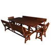 Juego de comedor exterior — Serra Amoblamientos en Madera natural - Muebles para el exterior, Uruguay | Serra Amoblamientos, vista 4 de 5