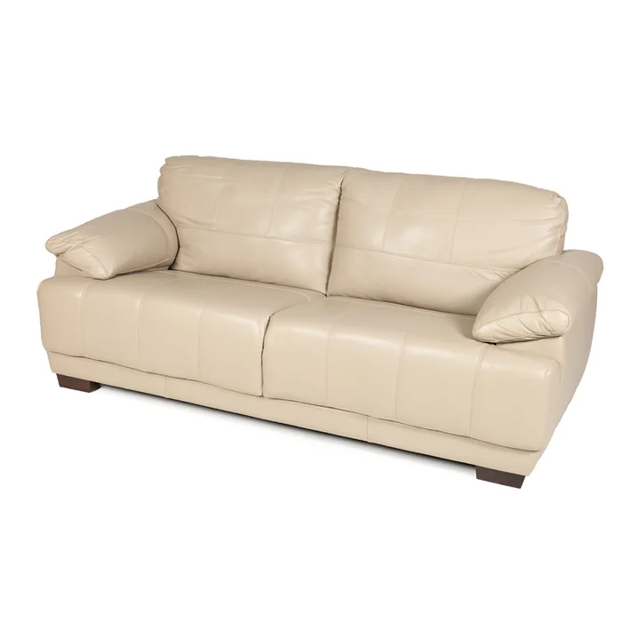 Sofá Tucson - Cuero Básico - 3 cuerpos - 519 (Beige) en Beige - Sillones y sofás, Uruguay | Nyr, vista 6