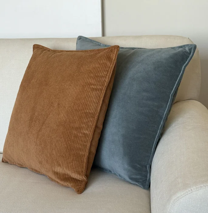 Almohadon Pana Rayas - Textiles, Uruguay | Decilo con Alma, vista 2