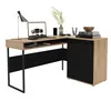 Escritorio esquinero Chicago - Black y Aveiro en Negro - Escritorios y sillas de escritorio, Uruguay | NYR, vista 3 de 5