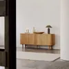 Aparador Mailen 2 puertas en chapa de fresno - con acabado natural 180 x 75 cm en Madera natural - Aparadores y recibidores, Uruguay | Kavehome, vista 2 de 8