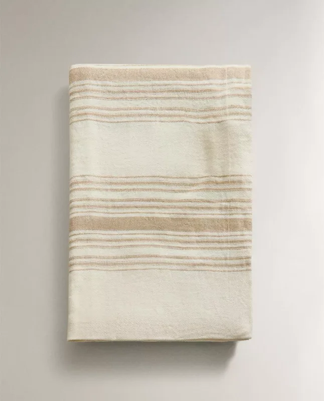 MANTA LINO RAYAS - Textiles, Uruguay | Zara Home, vista 5
