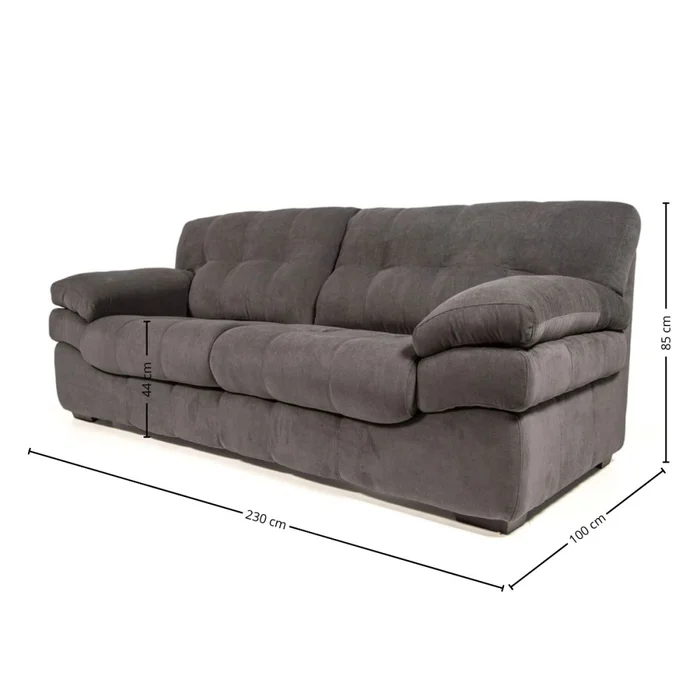 Sofá Trento - Tela Aquaclean Sustentable - 3 cuerpos - A fabricar en Patrón - Sillones y sofás, Uruguay | Nyr, vista 6