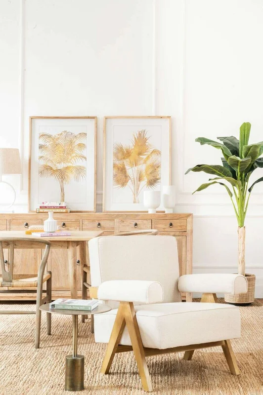 CUADRO PALM BEACH 1 - 1.00 X 0.75 MTS en Dorado - Decoración de pared, Uruguay | La Iberica, vista 7