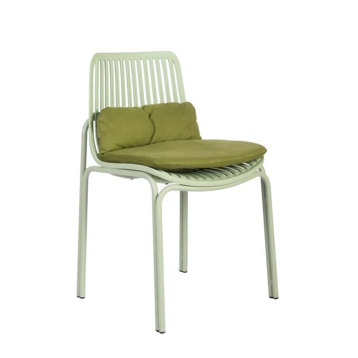 Silla De Comedor Polipropileno Verde Lisa en Verde - Sillas, Uruguay | Divino, vista 2