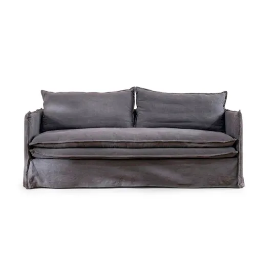 Sillón Manu 3 Cuerpos – Gris en Gris - Sillones y sofás, Uruguay | Berna home