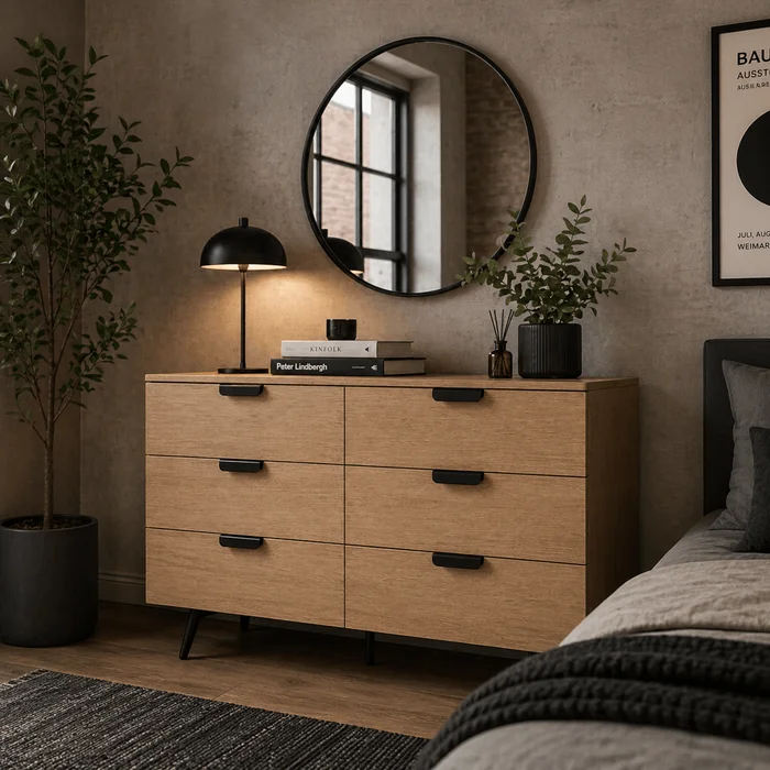 CÓMODA QUEBEC en Madera natural - Cómodas, Uruguay | Forum Design, vista 3