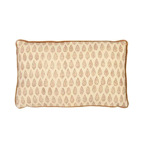 Almohadon Algodon Natural-beige Allie Beige en Beige - Textiles, Uruguay | Divino