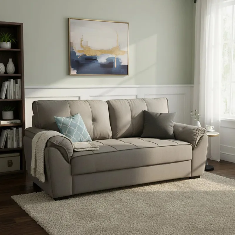 Sillón 3 Cuerpos - Clean - Gris en Gris - Sillones y sofás, Uruguay | Ecowood