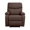 Sillón Reclinable 1 Cuerpo Marrón en Marrón - Sillones y sofás, Uruguay | La Cueva Muebles, vista 6 de 6