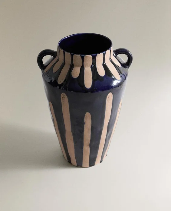 JARRÓN DECORATIVO CERÁMICA ALTO - Jarrones, Uruguay | Zara Home, vista 3