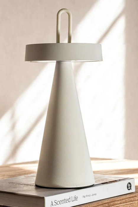 LAMPARA INALAMBRICA LED - BLANCA en Blanco - Lámparas de mesa, Uruguay | La Iberica, vista 2