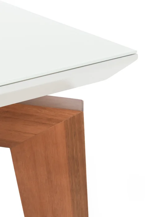 MESA COMEDOR ARIZONA MADERA/VIDRIO 160X90X76H en Multicolor - Mesas de comedor, Uruguay | Vinibel, vista 4
