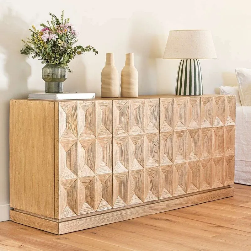 APARADOR SILVESTRE - OLMO - 1.80 MTS en Madera natural - Bibliotecas, Uruguay | La Iberica