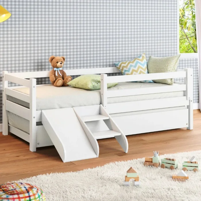 Cama marinera 1 Plaza Infantil - Marrón en Madera natural - Dormitorio, Uruguay | Ecowood, vista 2