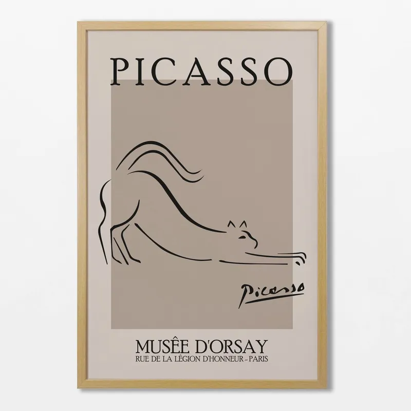Picasso - Gato - Láminas, Uruguay | La Cuadrería